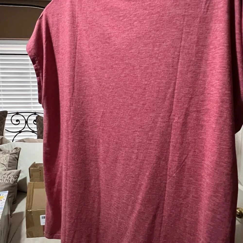 Dusty Pink T-Shirt - Smooth as Tennessee Whiskey - XL - Picture 4 of 4